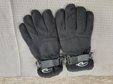 Thinsulate Gloves Mens XL Black Waterproof Fleece 40g Winter Ski Grip Hiking
