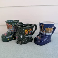2018 2024 1 Carmel Indiana Christkindlmarket Mug Boot Train Christmas Market