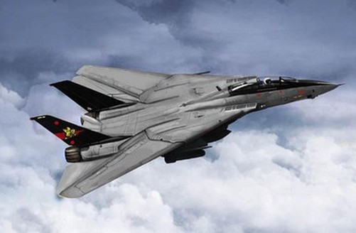 Trumpeter 3918 1/144 F-14A Tomcat VF-1 Wolfpack USN