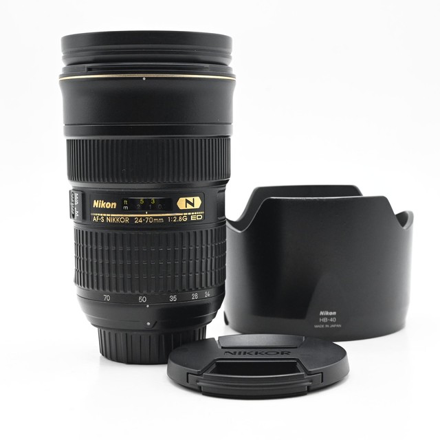 Nikon Nikkor AF-S 24-70mm f2.8 G ED IF ASPH Lens AFS #186