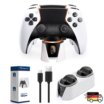 PS5 Controller Dual Ladestation, Schnellladegerät für Dualsense Wireless