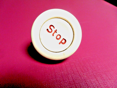 Stopp/Start Knopf, Taster, Oldtimer, Bus, Traktor.