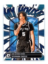2024-25 Donruss Optic Basketball #16 Stephon Castle Rookie RC My House Spurs