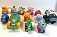 Hasbro Playskool Wheel Pals & Tonka Plastic Cars 1 Tonka DieCast Lot of 12