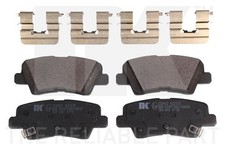 4x NK Bremsbeläge Bremsbelagsatz Hinten Vorne 223442 passend für Hyundai i10 II