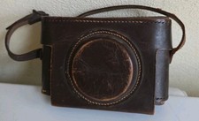VTG Leather Camera Case Strap Germany Brown