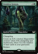Formless Genesis (Extended Art) - Light Play MTG