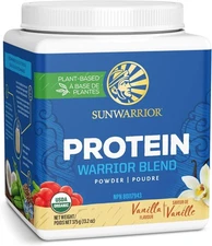 Sunwarrior Warrior PROTEIN Warrior Blend Vanilla 13.2 oz