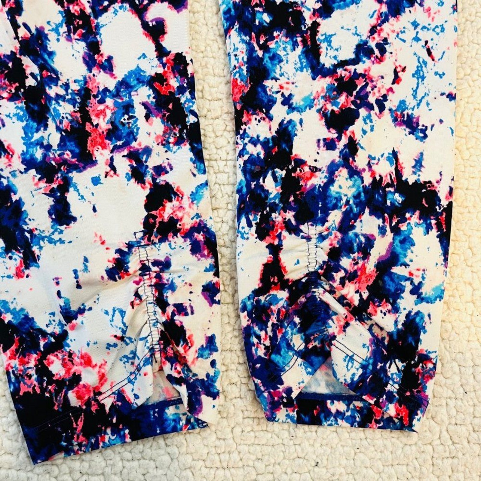 Calvin Klein Performance Capri Leggings Multicolor Women S Athletic Sports Gym thumbnail 5