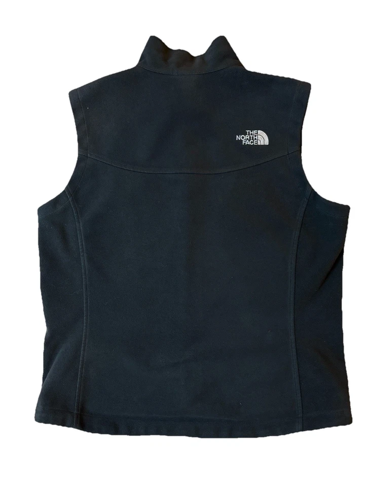 CHALECO MUJER THE NORTH FACE WINDWALL GRANDE NEGRO CREMALLERA COMPLETA CAPAS Foto 4 de 4