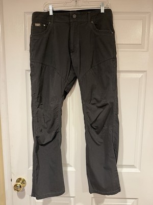 Kuhl Konfidant Air Pants Mens 34x30 Gray Outdoors Hiking 5098