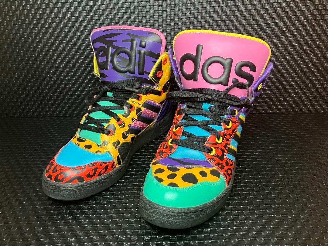 2012 Adidas Originals by Jeremy Scott Instinct Hi Black Light Aqua