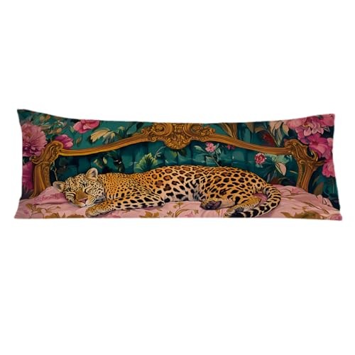 Cover, Leopard Body Pillow Cover-2