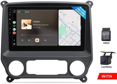 For Chevy Silverado GMC Sierra 2014-2018 Eonon Android 14 Carplay Car Stereo GPS