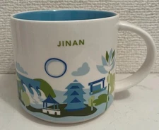 JINAN China Starbucks Coffee Mug 14oz 414ml You Are Here Collection Ceramic NEW