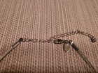 Jewelry SET Signed Lia Sophia Silver Tone Necklace Bracelet Statement Polished — photo 6