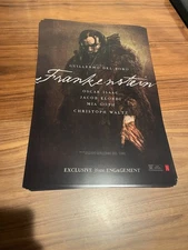 RARE Frankenstein Guillermo del Toro Netflix 35MM Engagement Poster Jacob Elordi