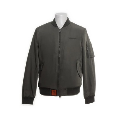 Original Bombers, Bomberjacke, Herren, Größe: L, Grün, Polyester, Einfarbig #4yw