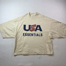 Fear of God ESSENTIALS USA World Baseball Classic WBC T-Shirt Oversized Size L
