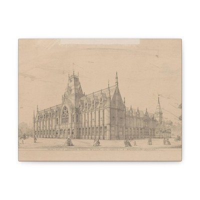Unknown - Ontwerp voor het Rijksmuseum Projet - Canvas Wall Art