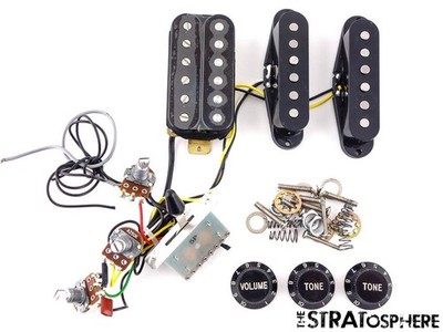 Fender Squier Classic Vibe 70s Strat HSS PICKUPS POTS KNOBS, Stratocaster!