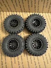 Pitbull Tires 1.9 Raceline Clutch Aluminum Beadlock Wheels Gmade Tires Read