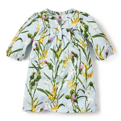 Tea Collection Girls Rio Gallegos Henley Dress, size 3T
