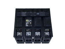 Square D HOM2200 200 Amp 4 Pole 120/240V HOMB Main Circuit Breaker