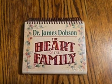 Vintage Heart of the Family-Calendar James C. Dobson-1990's (SEALED)