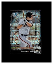 2017 Bowman Chrome Mini Prospects Black Shimmer Refractor Bryan Reynolds /100