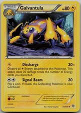 Galvantula 51/135 Uncommon Plasma Storm LP Pokemon Card