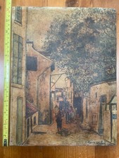 Stampa verniciata o dipinto ad olio Maurice UTRILLO
