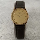 Vintage Seiko Quartz 6020-7060 Gold Plated Watch - SPARES & REPAIRS