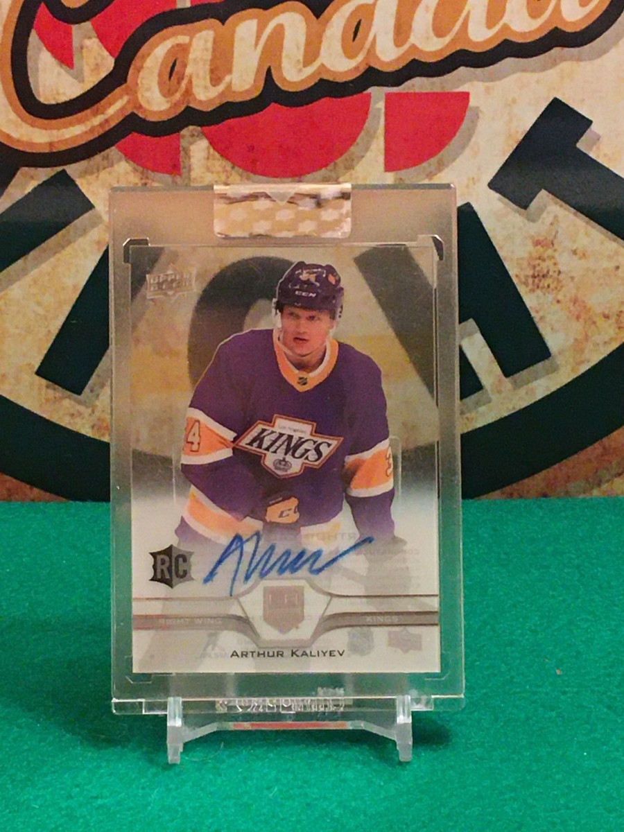 2020-21 Upper Deck Clear Cut Rookie Arthur Kaliyev #CC-KA Rookie