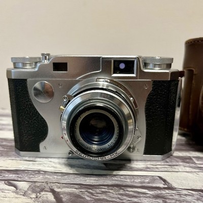 Konica II B-m Rangefinder 35mm Film Camera Hexar 45mm F3.5 Lens