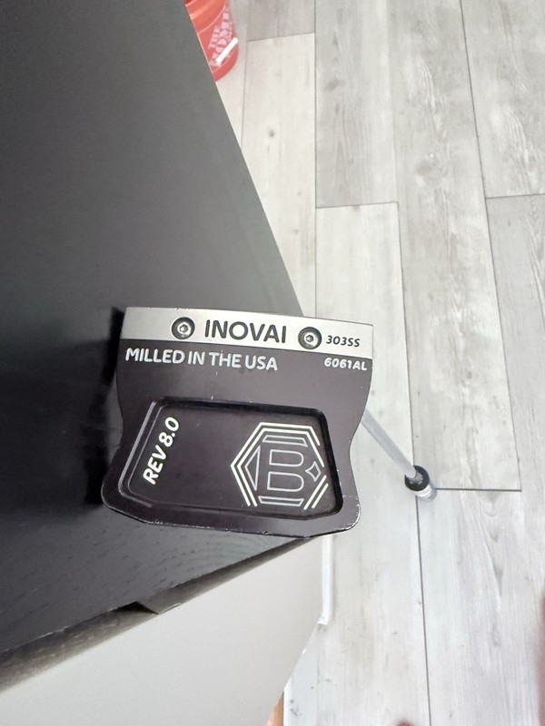 Bettinardi INOVAI REV 8.0 Putter RH 34in SuperStroke Grip Steel Black/Silver