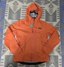 Patagonia Women's Granite Crest Rain Jacket Sz M Orange Peel 85420 ORPL NWT