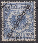 == Dt. Colony MARSHALL ISLANDS Mi. 4I used 2), competently tested, cat. €200 ==