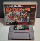 SNES Super Mario All Stars Super Nintendo - W/Plastic Case - Tested