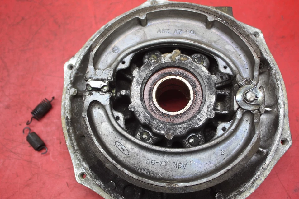 CONJUNTO DE TAMBOR DE FREIO TRASEIRO HONDA ATC250SX BIG RED 250 FOURTRAX 43100-HA0-680 - Imagem 3 de 4