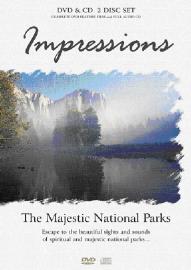 IMPRESSIONS THE MAJESTIC NATIONAL PARKS DVD & CD NEW SEALED + FREE POSTAGE