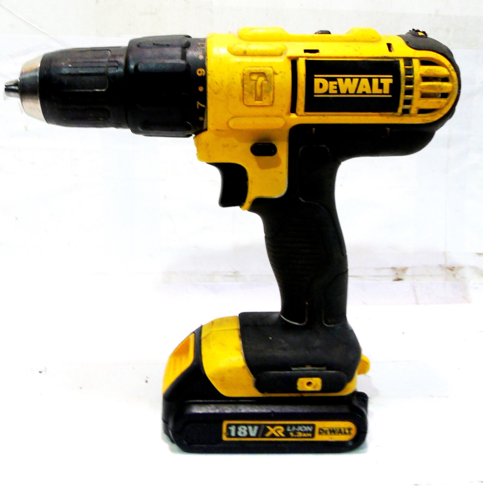 Dewalt 18v Cordless Drill Impact Driver Angle Grinder 3x Batteries