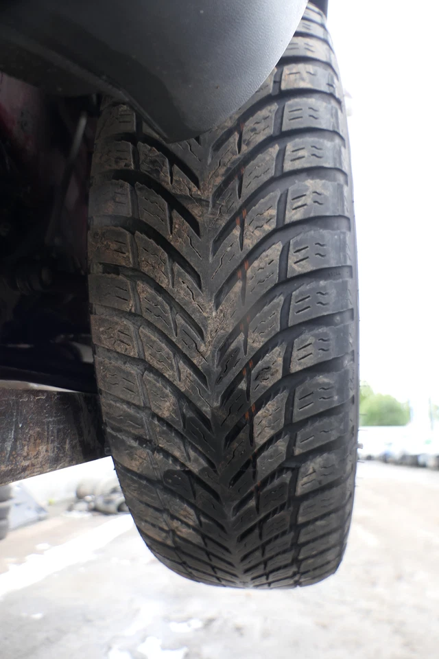 4x Polo 9N Felgen Reifen 165/70 R14 81T Allwetterreifen 5jx14H2 ET35 ca. 5-7mm - Bild 4 von 4