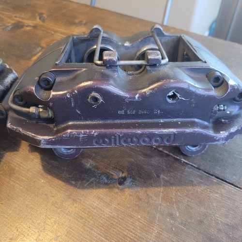 Wilwood 4 Piston Racing Brake Calipers Pair LE 120 IMCA NASCAR HOT ROD ROAD RACE - Picture 7 of 15
