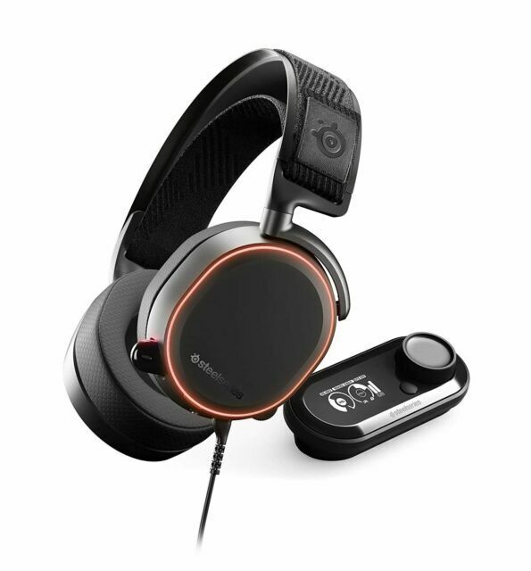 SteelSeries Arctis Pro + GameDAC Black Headband Headsets for PS4 