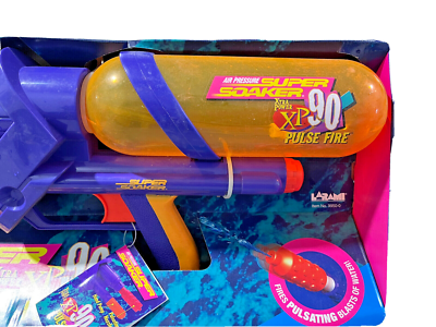 VTG 1998 Larami Super Soaker XP90 Pulse Fire Squirt Gun Water Toy