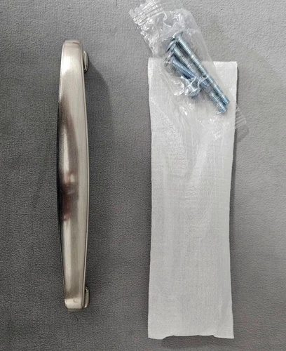 Jeffrey Alexander Cabinet Handle Drawer Pull 5" Center-to-Center Satin Nickel - Picture 4 of 6