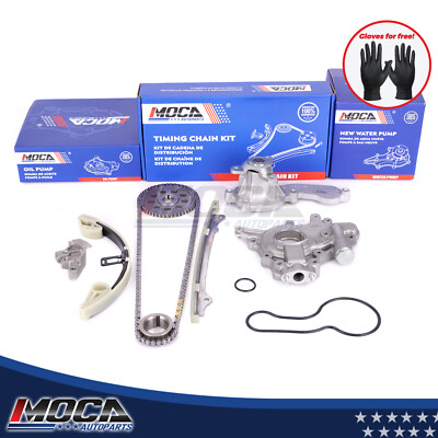 90731S Timing Chain Kit Oil Pump Water Pump for 11-16 Honda CR-Z 1.5L 135-1690