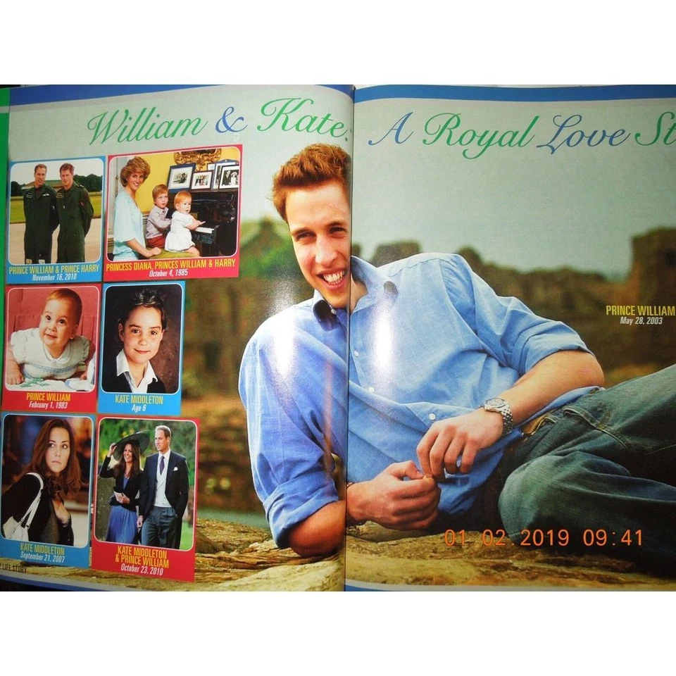 PRINCE WILLIAM & KATE MIDDLETON life story ROYALS future king COLLECTORS EDITION - Image 2 of 4