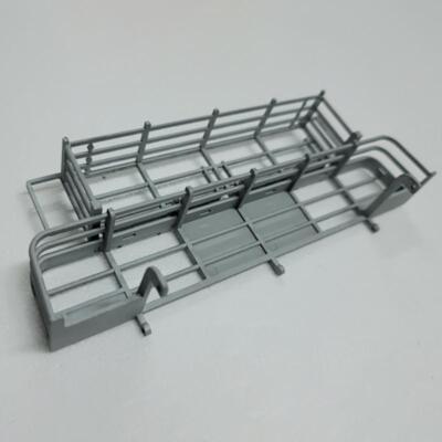 1:16 Vollmetall Heckzaun Set für RC Panzer Abrams M1A2 Funkfernsteuerung Panzer